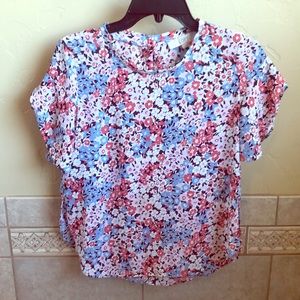 Loft floral top